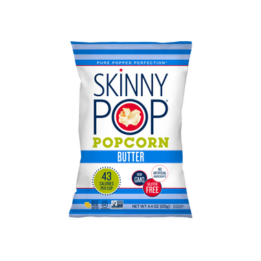 Skinny Popcorn 4.4oz 12pk BUTTER