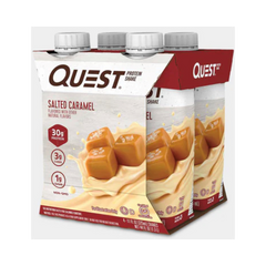 QUEST SHAKE SALTED CARAMEL (3-4PK) 12PK