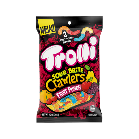 Trolli Peg Bag 12pk FRUIt PUNCH