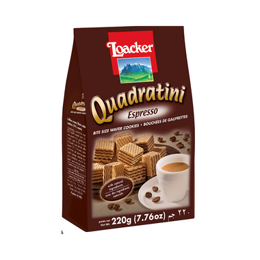 LOACKER WAFER 6PK ESPRESSO