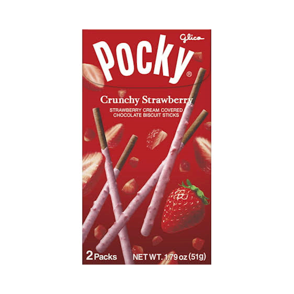 Pocky Sticks Large 10pk CRUNCHY STRAWBERRY