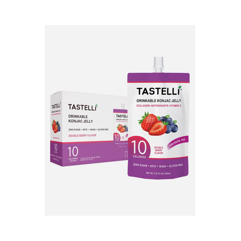 Tastelli Drinkable Konjac Jelly 5.07oz 10pk BERRY