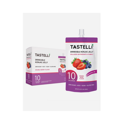 Tastelli Drinkable Konjac Jelly 5.07oz 10pk BERRY