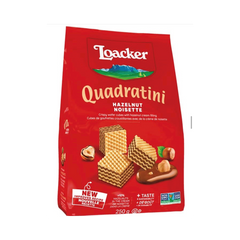 Loacker Wafer 6pk HAZELNUT