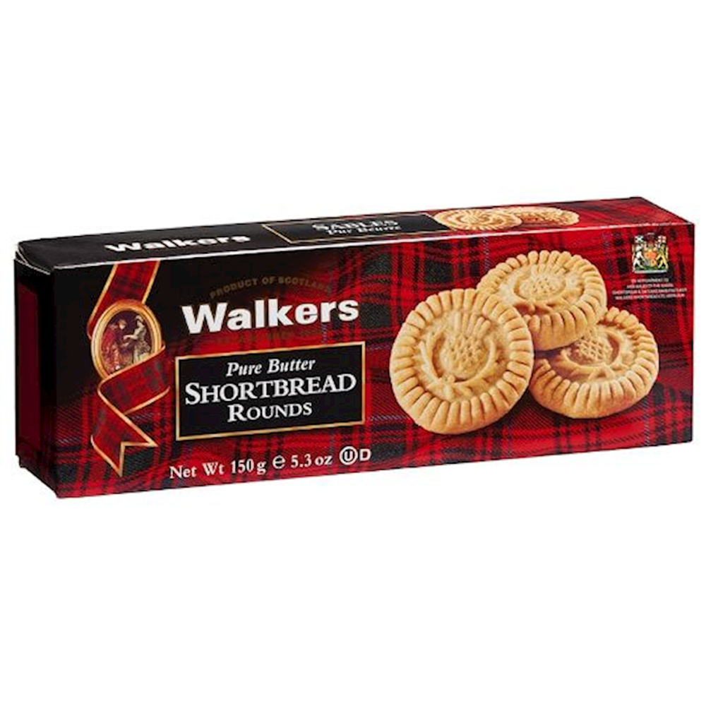 WALKERS LARGE 12PK ROUND SHORTBREAD
