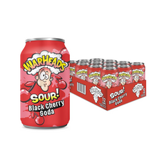 Warshead Can Soda BLACK CHERRY 12PK