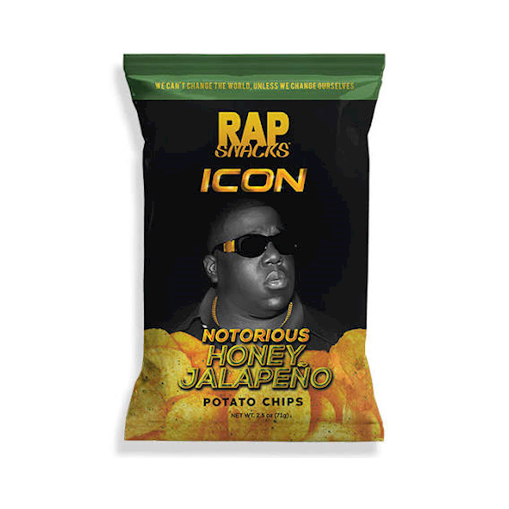 Rap Snacks 24pk NOTORIOUS BIG HONEY JALAPENO