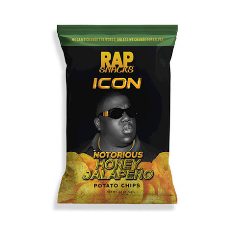 Rap Snacks 24pk NOTORIOUS BIG HONEY JALAPENO