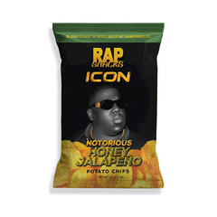 Rap Snacks 24pk NOTORIOUS BIG HONEY JALAPENO