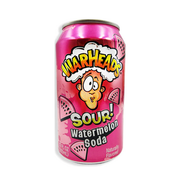 Warshead Can Soda WATERMELON 12PK