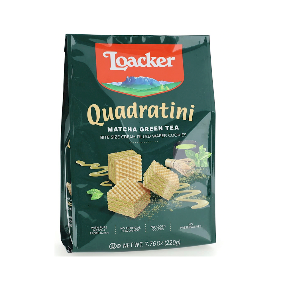 LOACKER WAFER 6PK MATCHA