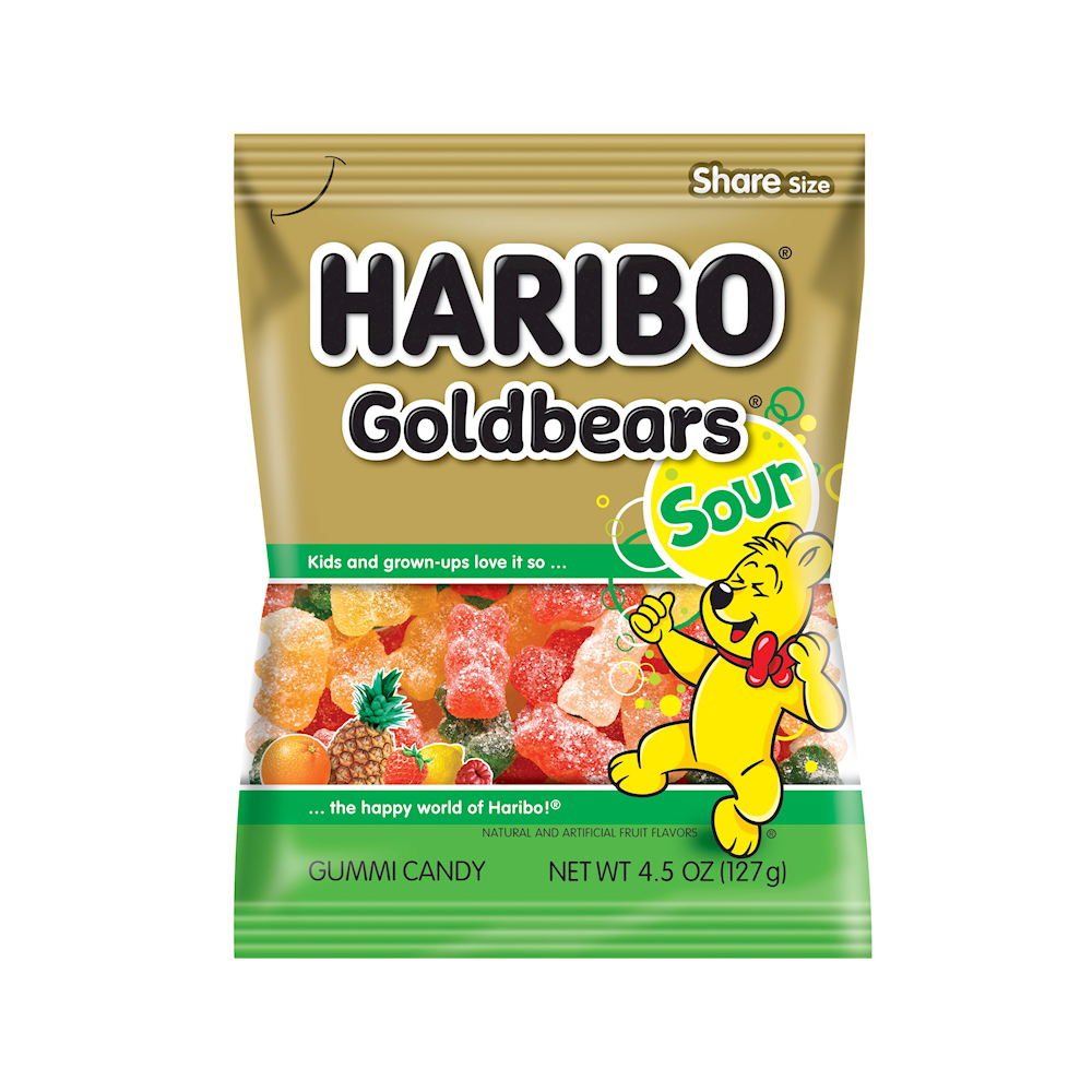 Haribo 12pk SOUR GOLD
