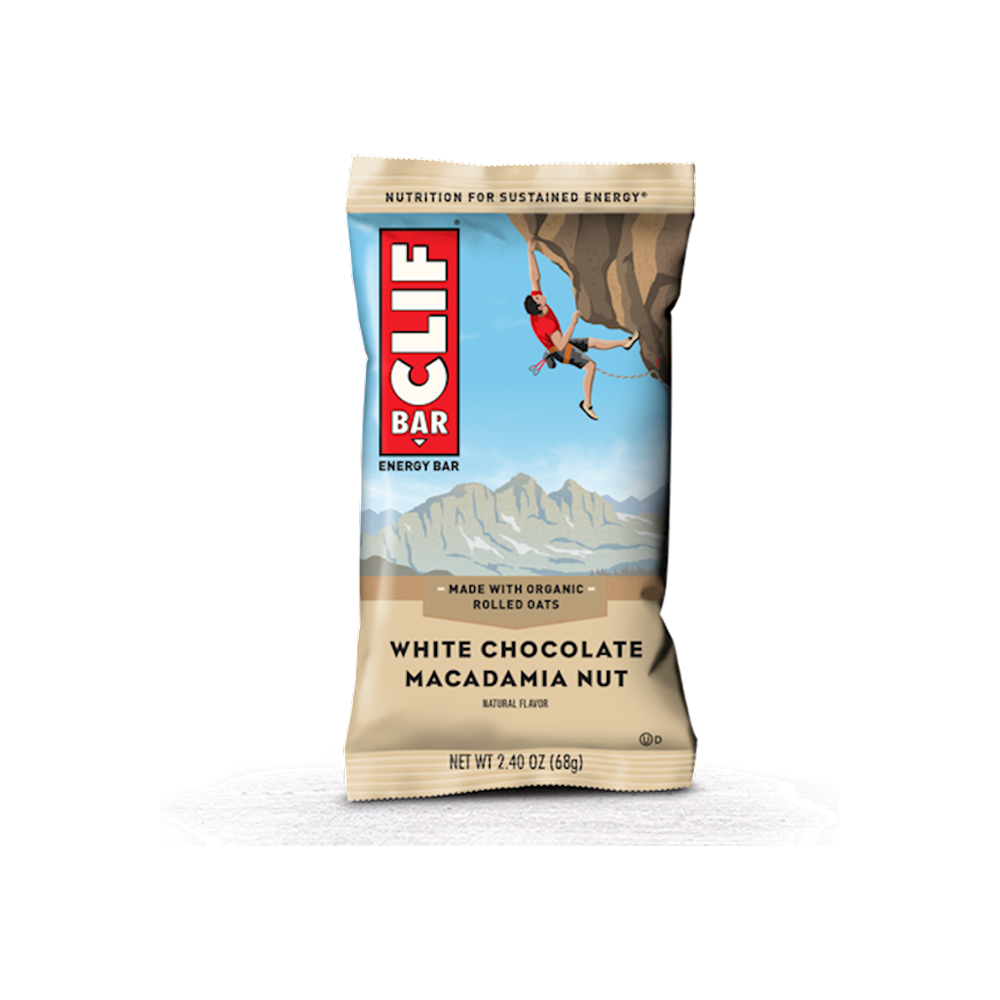 Clif Bars 12pk WHITE MACADEMIA