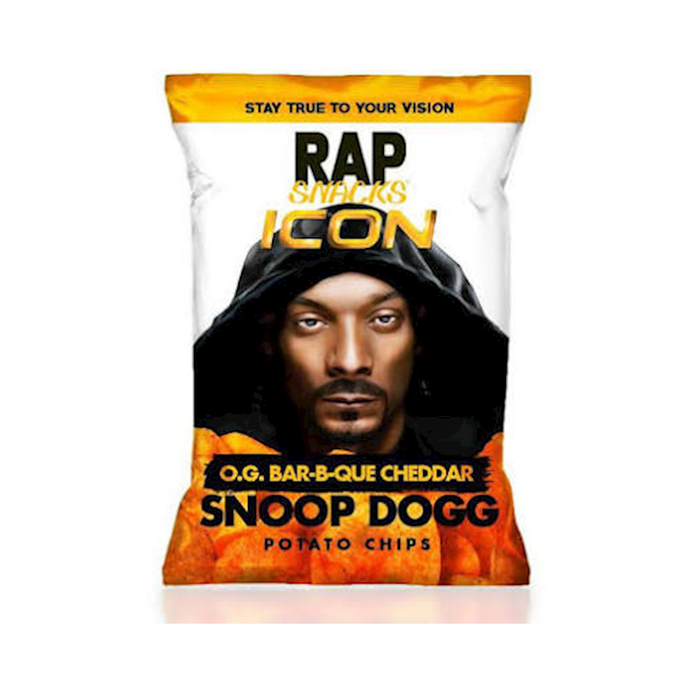 Rap Snacks 24pk SNOOP DOG BBQ CHEDDAR