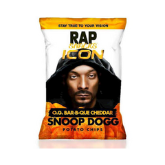 Rap Snacks 24pk SNOOP DOG BBQ CHEDDAR