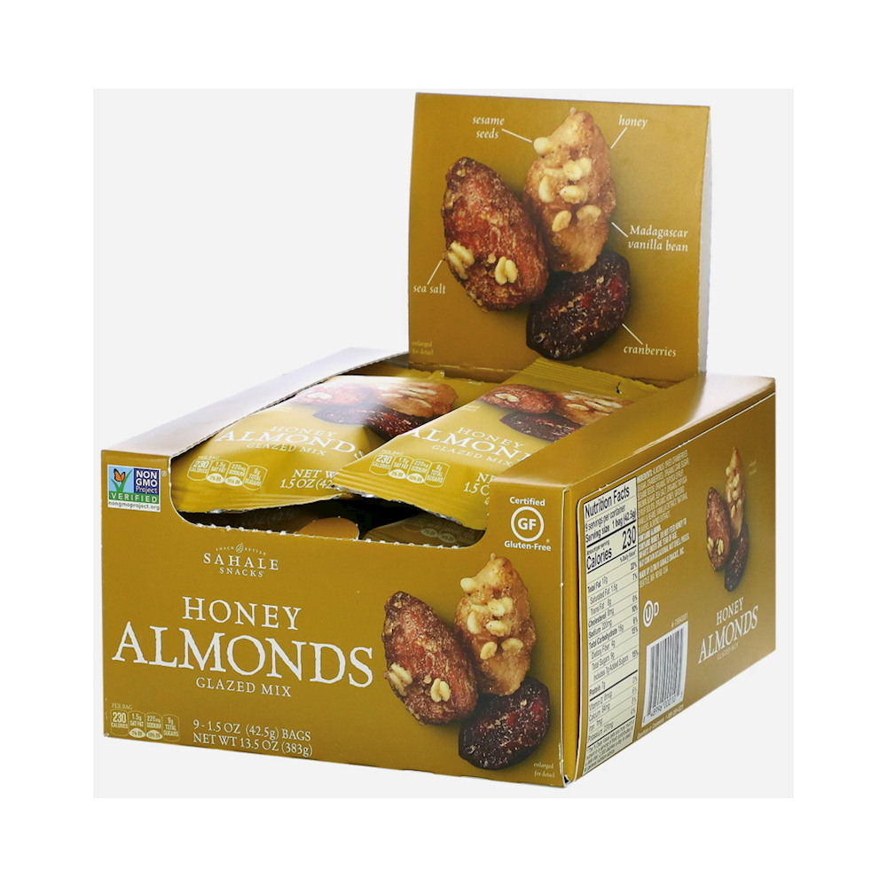 SAHALE HONEY ALMOND 9PK