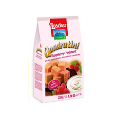 Loacker Wafer 6pk RASPBERRY
