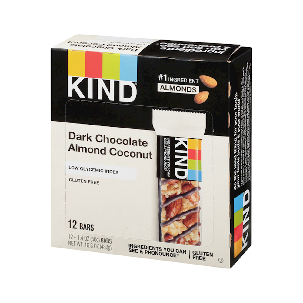 Kind Bar 12pk DARK CHOCOLATE ALMOND COCONUT