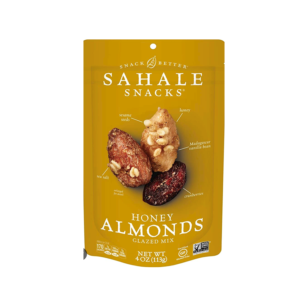 Sahale Large Nuts 4oz 6pk HONEY