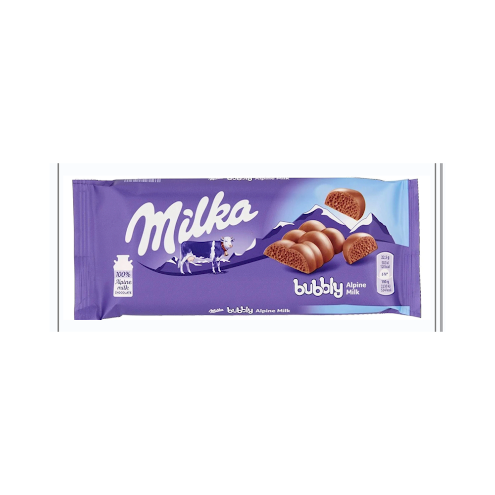 Milka Chocolate 14pk BUBBLY
