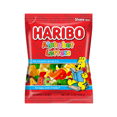 HARIBO APHABET LETTERS 12PK