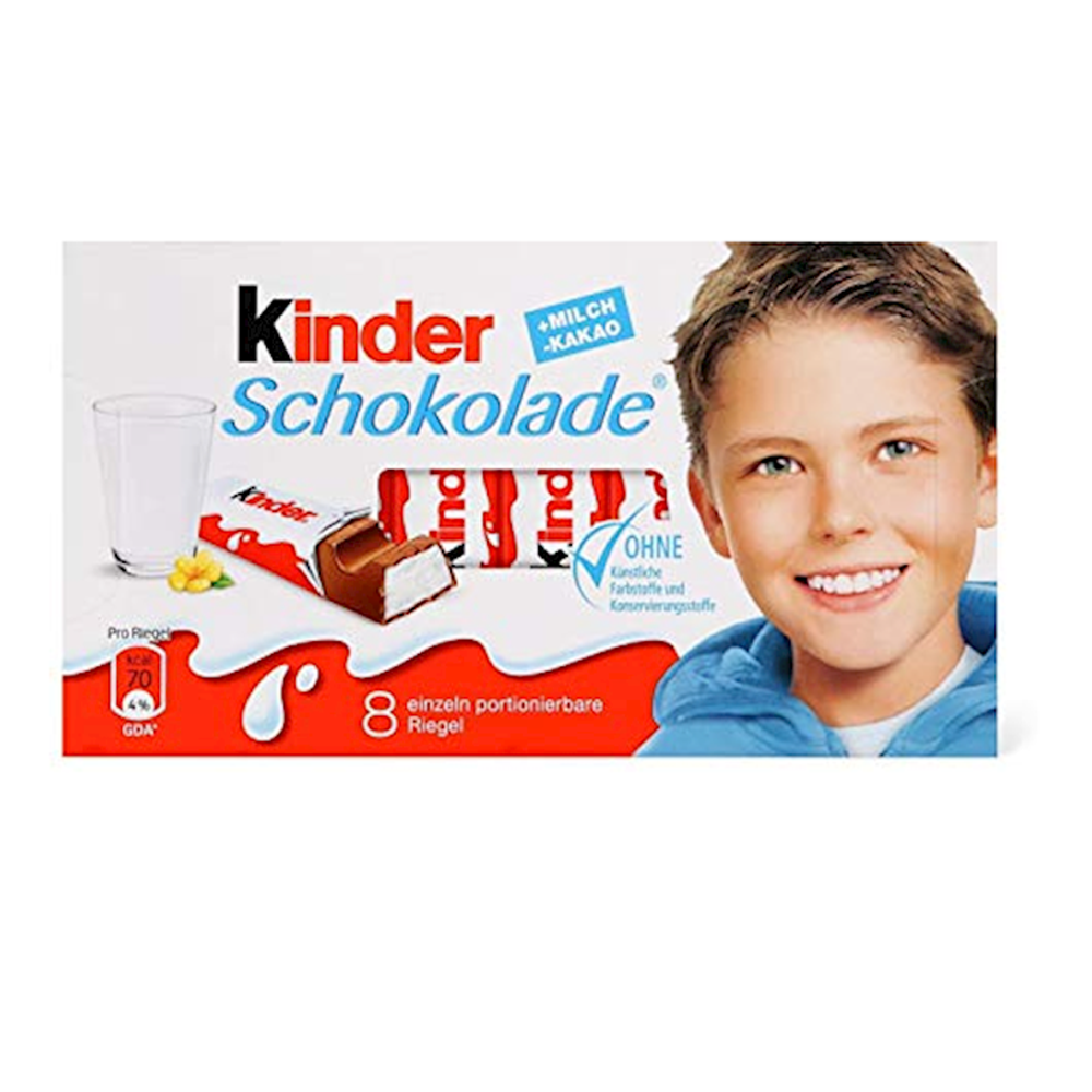 Kinder Chocolate 100g 10pk