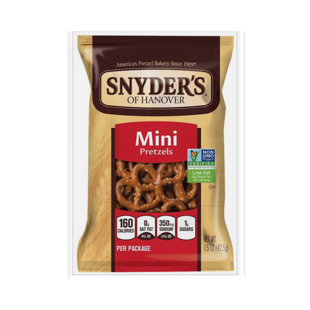 Snyders 3.5oz 8pk MINI PRETZELS