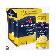 SAN PELEGRINO SPK 24PK LIMONATA LEMON (YELLOW)