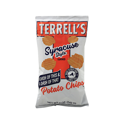 TERRELLS CHIPS 12PK -5OZ- SYRACUSE STYLE