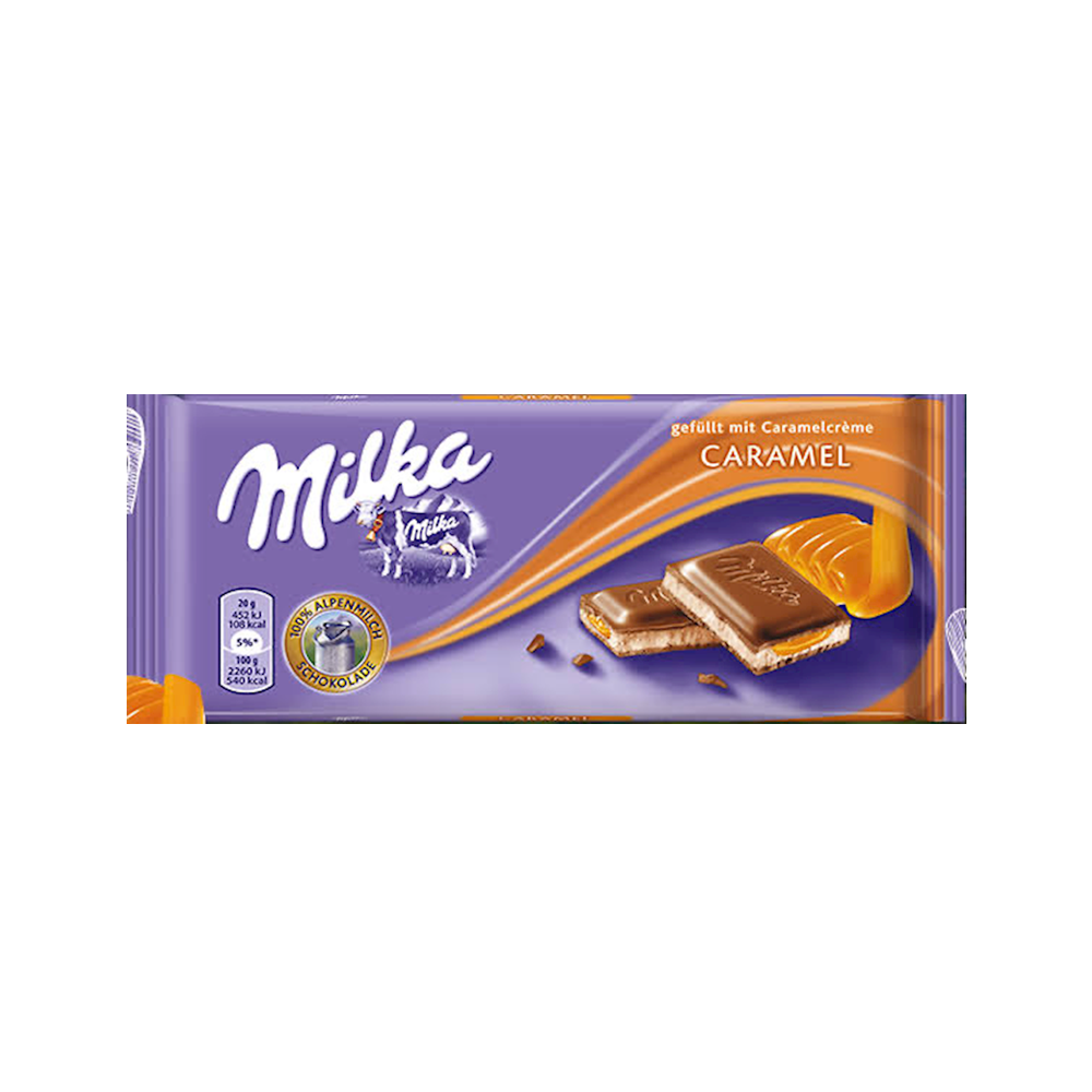 Milka Chocolate 18pk CARAMEL