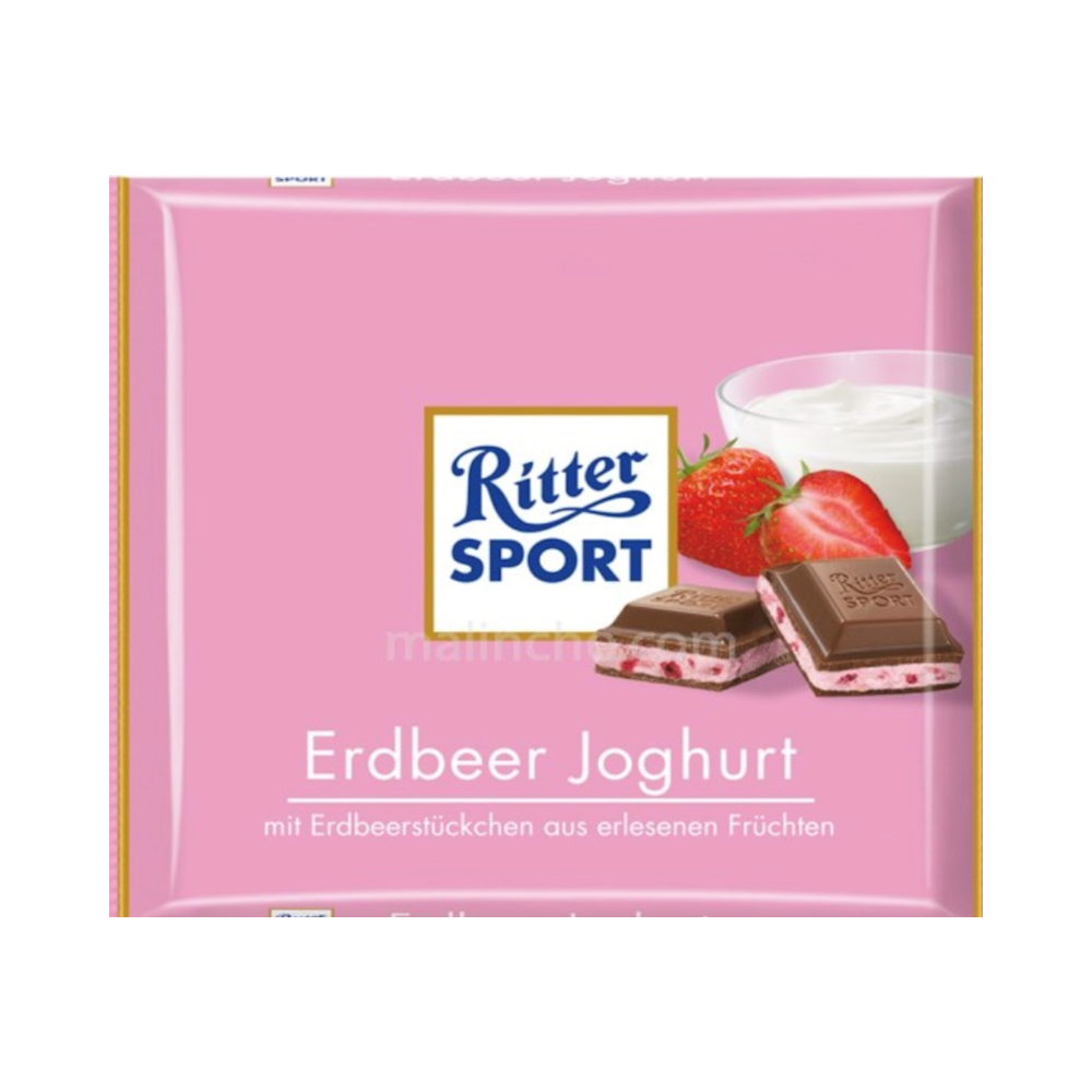 Ritter Sport Chocolate STRAWBERRY 12PK