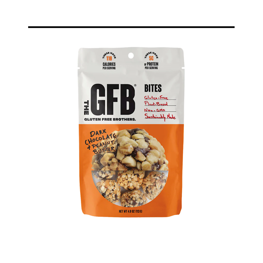 The GFB Bites 4oz 6pk CHOCO PEANUT BUTTER