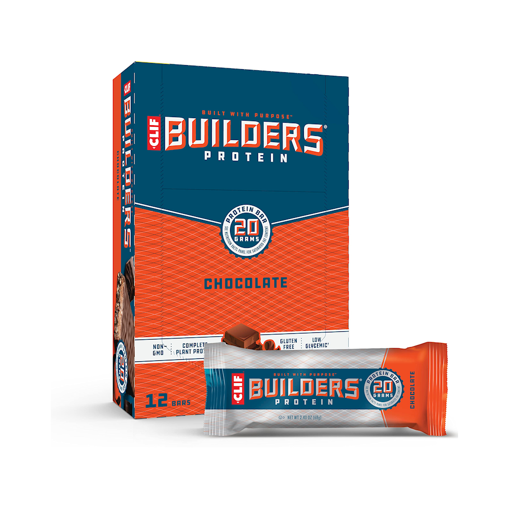CLIFF BUILDER 12PK CHOCOLATE