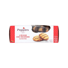 Popiies Macroon Large 12pk CHOCOLATE