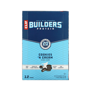 CLIFF BUILDER 12PK COOKIES