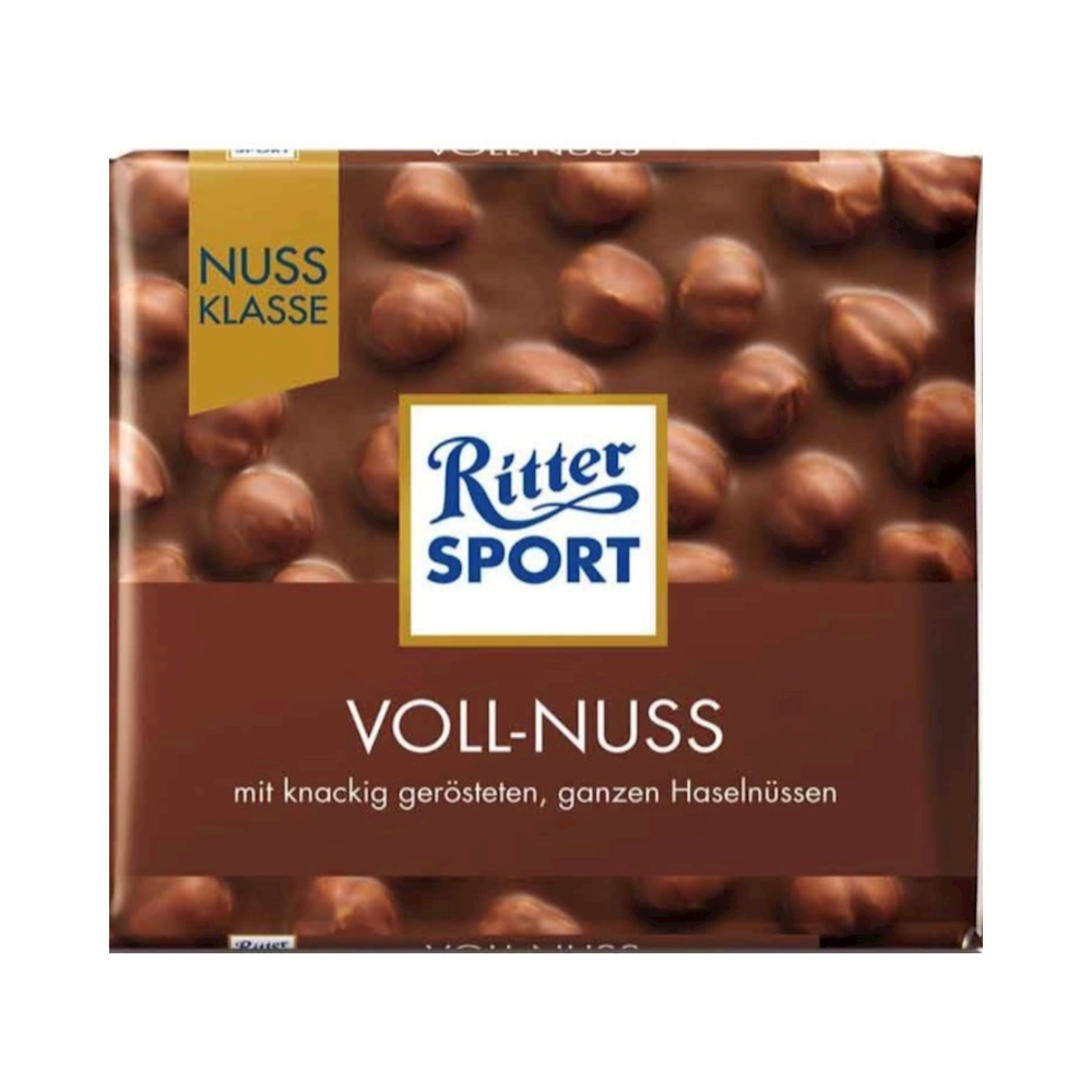 Ritter Sport Chocolate VOLLNUS 10PK