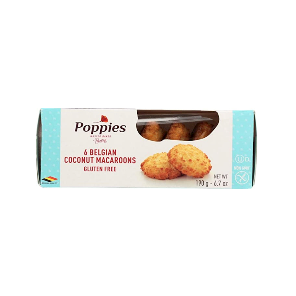 Poppies Macroon Large 12pk COCONUT