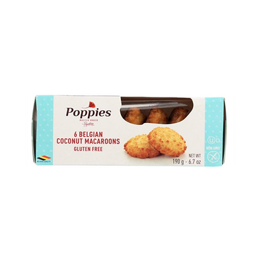 Poppies Macroon Large 12pk COCONUT
