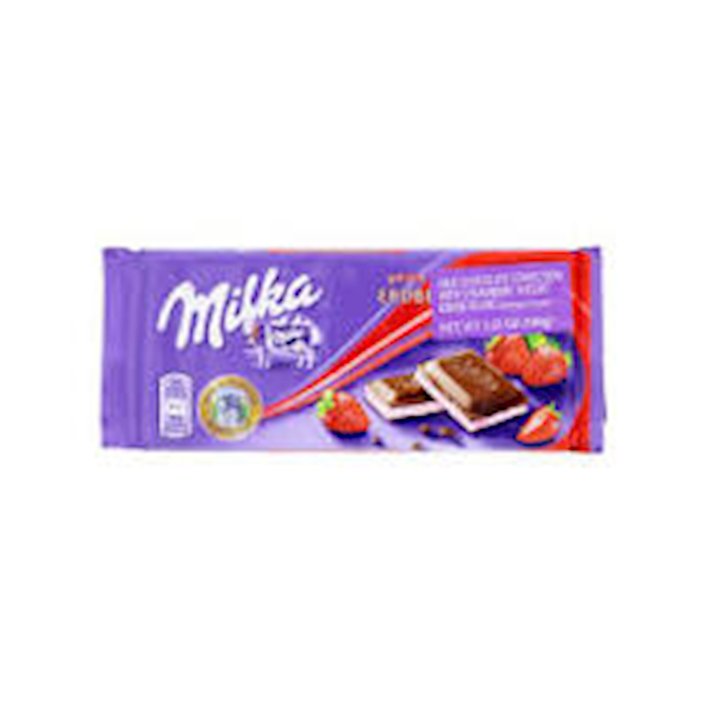 Milka Chocolate 22pk STRAWBERRRY