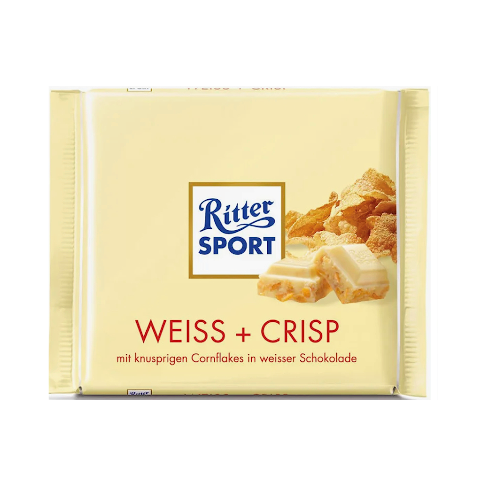 Ritter Sport Chocolate Weiss Crisp