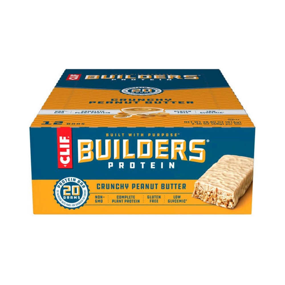 CLIFF BUILDER 12PK CRUNCHY PEANUT BUTTER