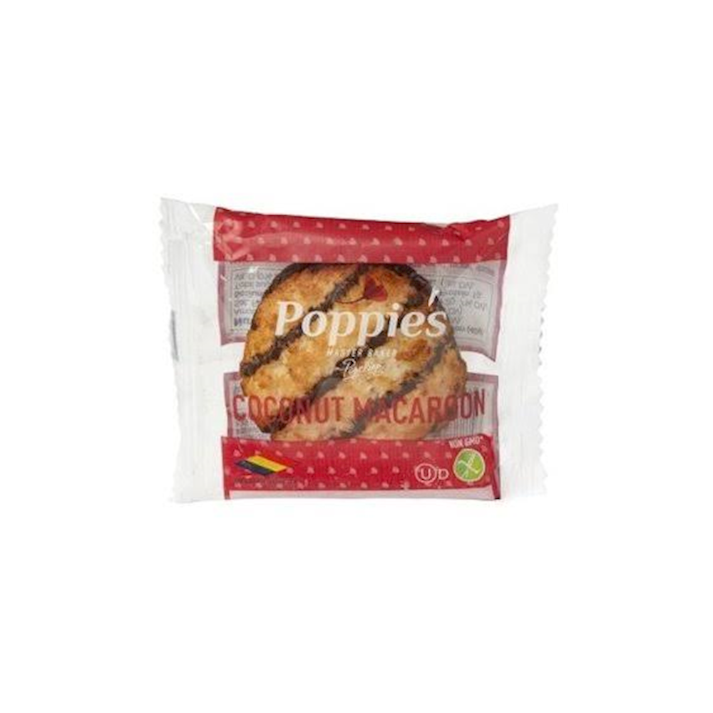 Poppies Macroon Small 1.2oz 24pk CHOCOLATE