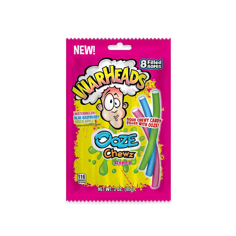Warheads Peg Pag 12pk OOZE CHEWZ