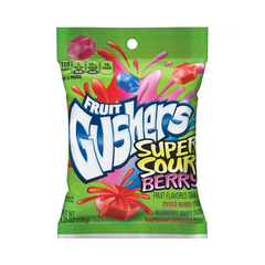 Gushers Super Sour Berry 4.25oz 8PK