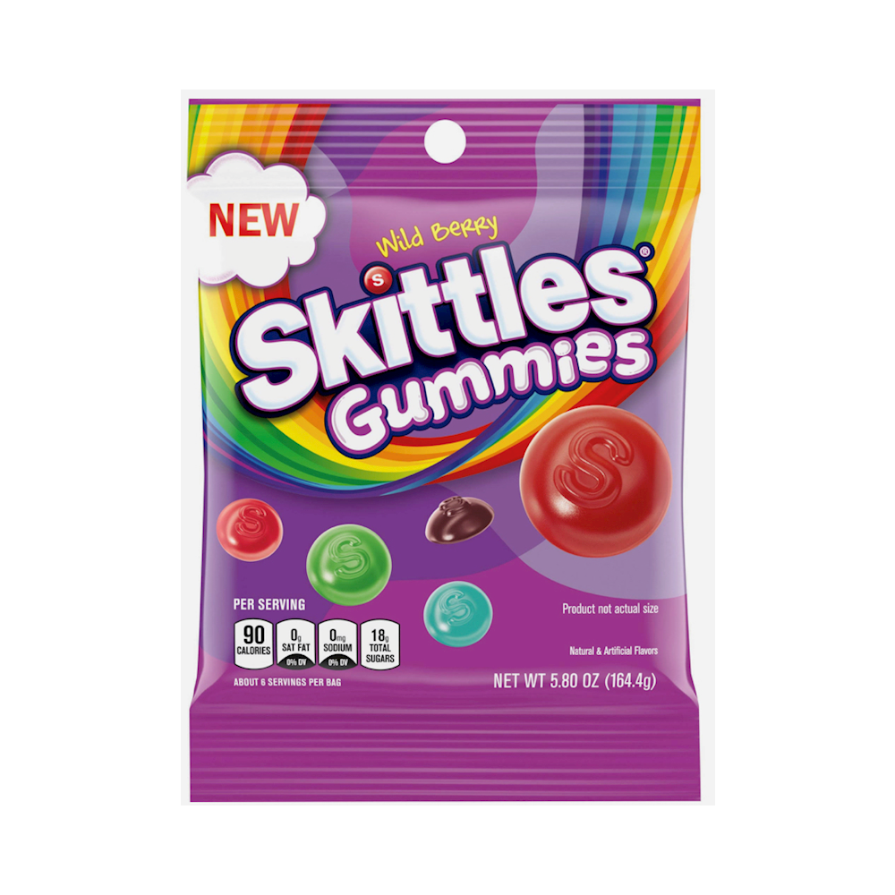 Skittle Gummies 12pk WILD BERRY