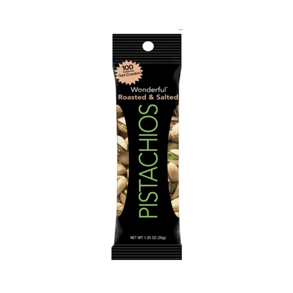 Wonderful Pistachio 1.25oz 12pk ROASTED SALTED