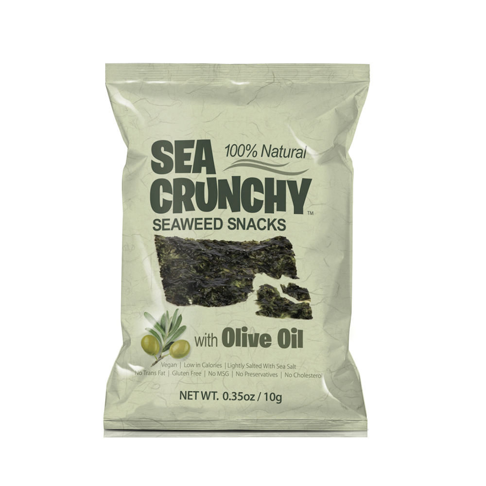 Seacrunchy Seaweed 12pk OLIVE OIL