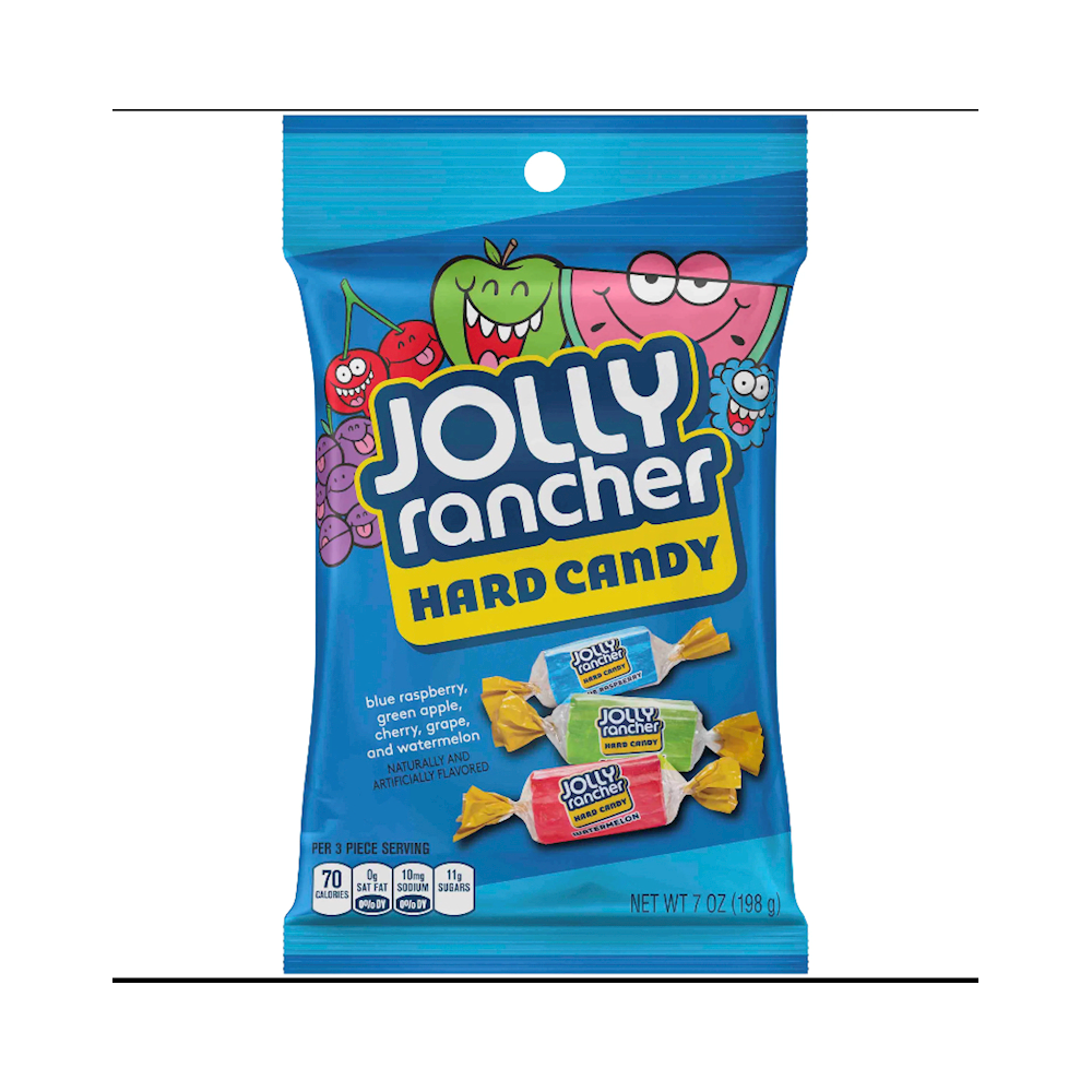 Jolly Ranher Peg Bag 12pk ORIGINAL HARD