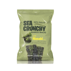 Seacrunchy Seaweed 12pk WASABI
