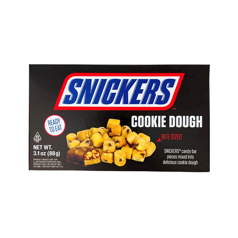 Snickers Poppable Cookie Dough 3.1oz 12pk